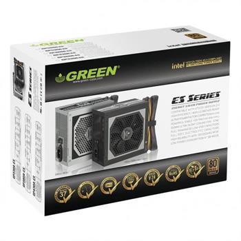 منبع تغذیه کامپیوتر گرین مدل GP580A-ES - 3