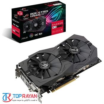 کارت گرافیک استوک ایسوس ROG-STRIX-RX570-O8G-GAMING - 2