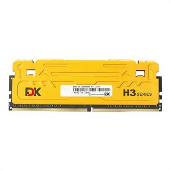 رم دسکتاپ DDR4 تک کاناله 3600مگاهرتز CL18 فدک مدل H3 ظرفیت 8 گیگابایت