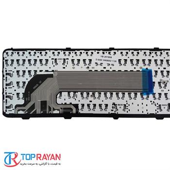 کیبورد لپ تاپ اچ پی مدل Probook 450 G1 G2 مشکی با فریم - 4