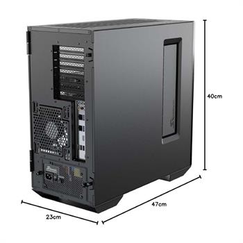 کیس گیمینگ سی سونیک مدل SYNCRO Q704 همراه با پاور 750 وات - 5