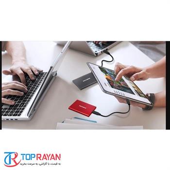 حافظه SSD اکسترنال سامسونگ مدل T7 ظرفیت 2 ترابایت - 4