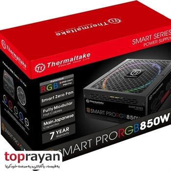 منبع تغذیه کامپیوتر ترمالتیک مدل Smart Pro RGB 850W Bronze - 6