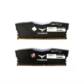 رم دسکتاپ DDR4 دو کاناله 3000 مگاهرتز CL16 تیم گروپ مدل T-Force Delta RGB ظرفیت 16 گیگابایت
