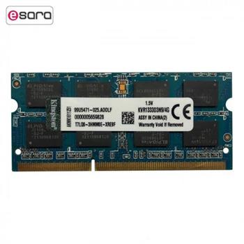 رم لپ تاپ DDR3 کینگستون 4 گیگابایت با فرکانس 1333 مگاهرتز - 3