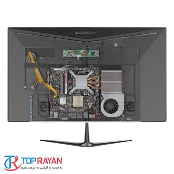 کامپیوتر همه کاره ۲۳.۸ اینچی گرین مدل GPIO۲۴۰H۱۱۰T - F - 10