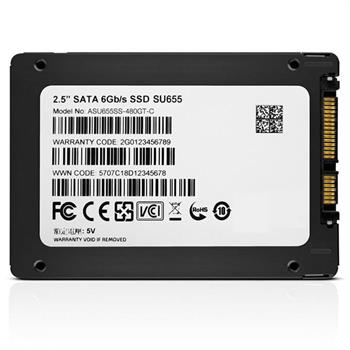 حافظه SSD اینترنال 480گیگابایت Adata مدل SU655 - 7