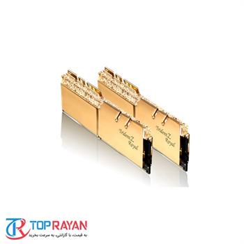 رم کامپیوتر RAM جی اسکیل دو کاناله مدل Trident Z Royal RG DDR4 4266MHz CL17 Dual ظرفیت 32 گیگابایت - 4