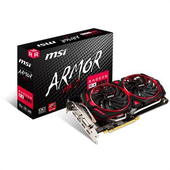 MSI Radeon RX 580 ARMOR MK2 8G OC Graphics Card - 6