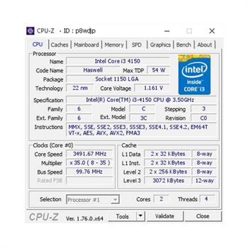 پردازنده اینتل Core i3-4150 بدون باکس - 5