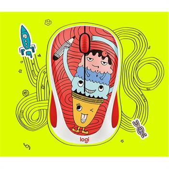 ماوس بیسیم لاجیتک سری Doodle مدل Triple Scoop - 6