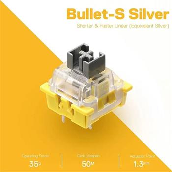 سوئیچ کیبورد مکانیکال ردراگون A113 Bullet S - 2