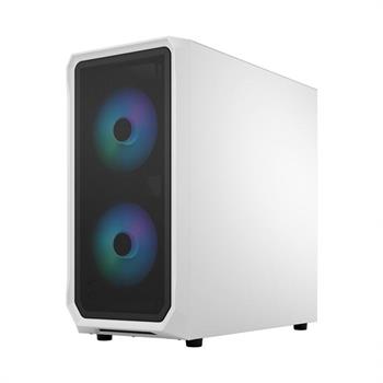 کیس Fractal Design Focus 2 RGB - White TG Clear Tint - 4