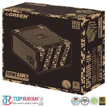 منبع تغذیه کامپیوتر گرین مدل GP500A UK Plus - 5