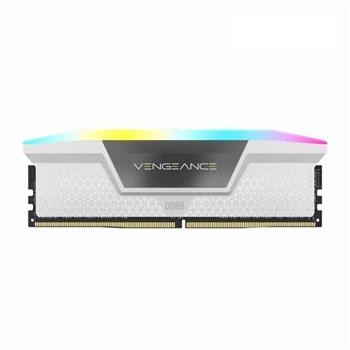 رم کورسیر VENGEANCE RGB White 32GB 16GBx2 5600MHz CL36 DDR5 - 3