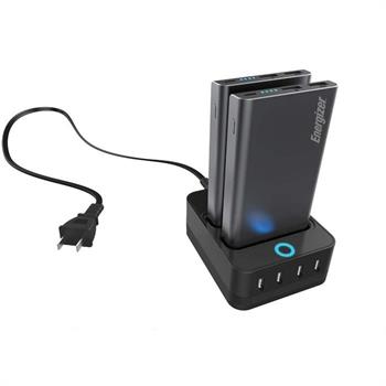 شارژر همراه انرجایزر به همراه پایه شارژ مدل PS20000 ظرفیت 20000 میلی آمپر ساعت - 5