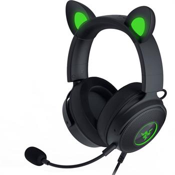 هدست بازی ریزر مدل KRAKEN Kitty v2 Pro مشکی