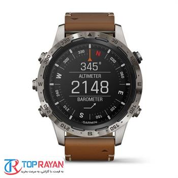 ساعت هوشمند گارمین مدل MARQ™ Expedition Modern tool با بند چرم ایتالیایی - 2