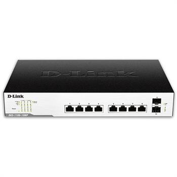 سوئیچ 10 پورت و مدیریتی دی لینک دی جی اس 1100 10 ام پی - 8