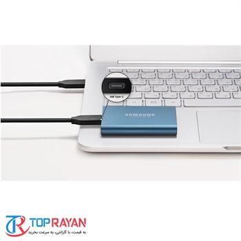 حافظه SSD قابل حمل سامسونگ مدل T5 ظرفیت 250 گیگابایت - 7