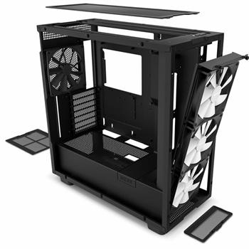 کیس ان زد ایکس تی NZXT H7 Elite (2023) - Matte Black  - 5