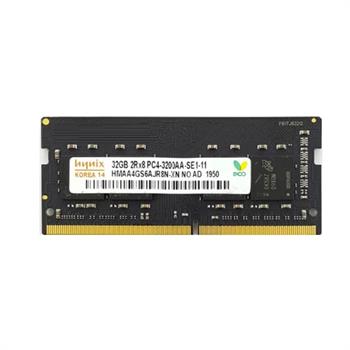 رم لپ تاپ DDR4 هاینیکس حافظه 32 گیگابایت و فرکانس 3200 مگاهرتز