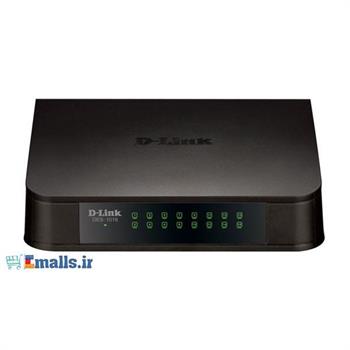 سوییچ 16 پورت غیر مدیریتی و مگابیتی دی-لینک مدل DES-1016A - 8