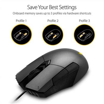 ماوس گیمینگ ایسوس مدل TUF Gaming M5 - 3