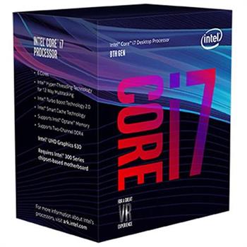 سی پی یو اینتل باکس Core i7-8700 CPU