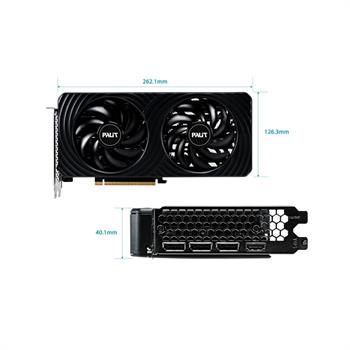 کارت گرافیک پلیت مدل  GeForce RTX™ 5060 Ti Dual 8GB - 3