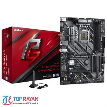 مادربرد ازراک مدل Z490 Phantom Gaming 4/ax سوکت 1200 - 2
