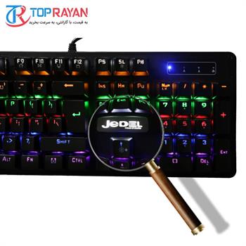 کیبورد مخصوص بازی جدل مدل KL89 Gaming RGB  - 2