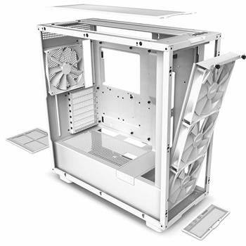 کیس ان زد ایکس تی NZXT H7 Elite (2023) Matte White - 8