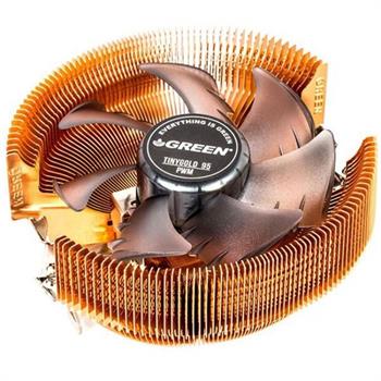 سیستم خنک کننده بادی گرین مدل Tiny Gold 95 PWM - 2