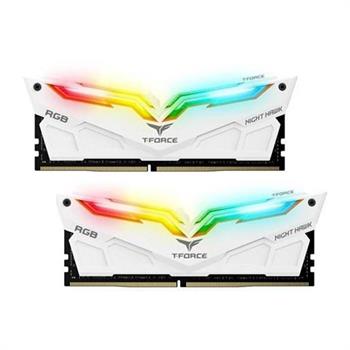 رم تیم گروپ NIGHT HAWK RGB 16GB 8GBX2 3000Mhz CL18 - 6