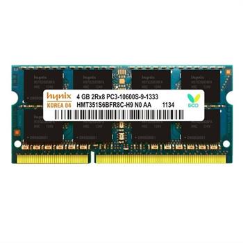 رم لپ تاپ DDR3 هاینیکس 4 گیگ Hynix DDR3-1600-12800 MHZ 1.5V