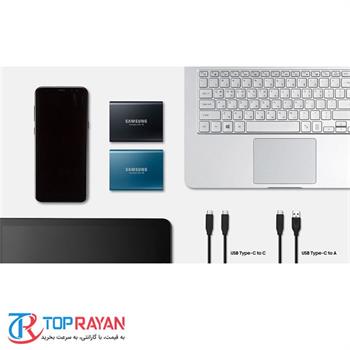 حافظه SSD قابل حمل سامسونگ مدل T5 ظرفیت 250 گیگابایت - 6