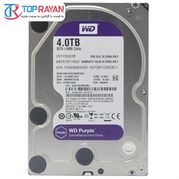 هارددیسک اینترنال وسترن دیجیتال مدل Purple WD40EJRX ظرفیت 4 ترابایت - 3