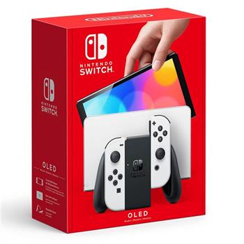 کنسول بازی نینتندو مدل Switch OLED Model with White Joy-Con - 5