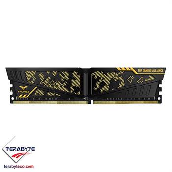 رم کامپیوتر DDR4 دو کاناله 2400 مگاهرتز CL14 تیم گروپ مدل VULCAN TUF Gaming ظرفیت 16 گیگابایت - 2