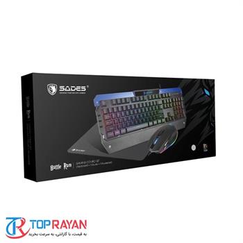 ست کمبوی گیمینگ سدس مدل Battle Ram همراه ماوس و ماوس پد - 8