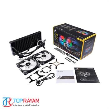 خنک کننده مایع پردازنده کرسیر مدل Hydro Series H۱۱۵i RGB PLATINUM - 3