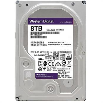 هارددیسک اینترنال وسترن دیجیتال مدل Purple WD۸۲EJRX ظرفیت ۸ ترابایت