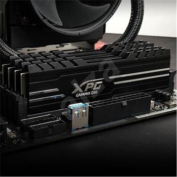 رم دسکتاپ DDR4 دو کاناله 3000 مگاهرتز CL16 ای دیتا مدل XPG GAMMIX D10 ظرفیت 16 گیگابایت - 8