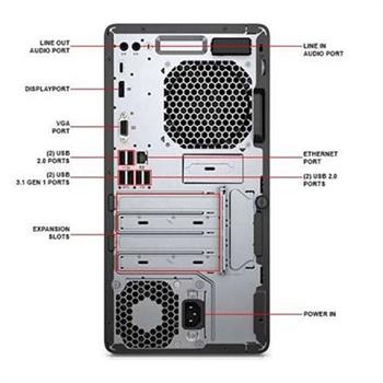کامپیوتر دسکتاپ اچ پی مدل ProDesk 400 G4 - B پردازنده Core i7 رم 32GB حافظه 1TB 500GB SSD  - 2