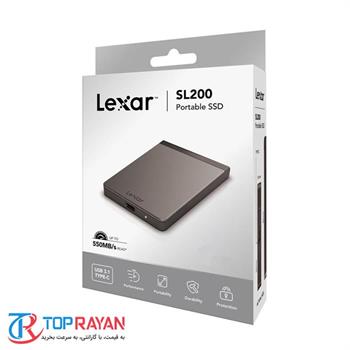 اس اس دی اکسترنال لکسار SL200 ظرفیت 512 گیگابایت - 2