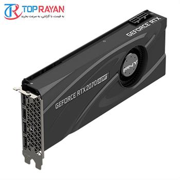 کارت گرافیک پی ان وای مدل GeForce RTX 2070 Super 8GB Blower - 4
