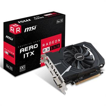 MSI Radeon RX 560 AERO ITX 4G OC Graphics Card