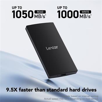 اس اس دی اکسترنال لکسار SL300 ظرفیت 1 ترابایت - 2