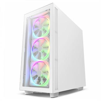 کیس ان زد ایکس تی NZXT H7 Elite Matte White - 2